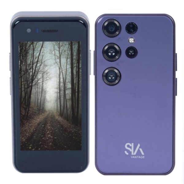 SiaVolt All New PRO 4 Mini Smartphone 3 Inch IPS Display Screen Small Mobile Phone (Purple, 32GB) (2GB Ram)