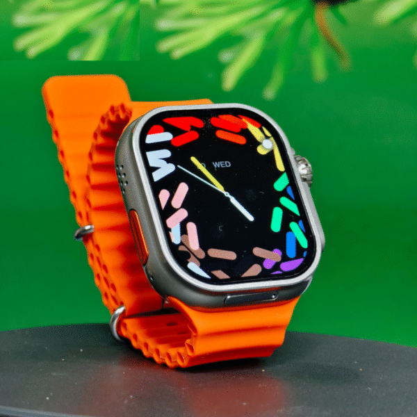 S21/CD12 Android Smartwatch – Super AMOLED Display, 8GB RAM, 128GB Storage, Side Fingerprint Sensor, 180° Rotating 12MP Camera, Black/Silver (Colour Depand On Stock)